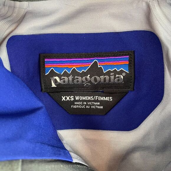Patagonia Triolet G. Tex Jacket Women XXS Cobalt Blue DWR Full Zip NWT $449 - Picture 2 of 16